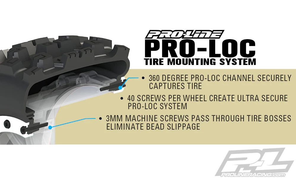 Proline Jantes Impulse Pro-Loc X-Maxx 2763-03 - Image 6