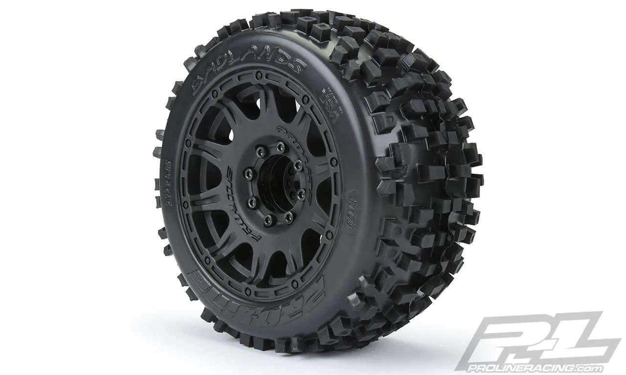 Proline Pneus Badlands 3.8 + Jantes Raid 8x32 (x2) 1178-10 - Image 4