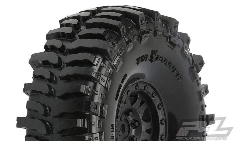 Proline Pneus Bogger 1.9 G8 + Jantes Impulse Noir (x2) 10133-10