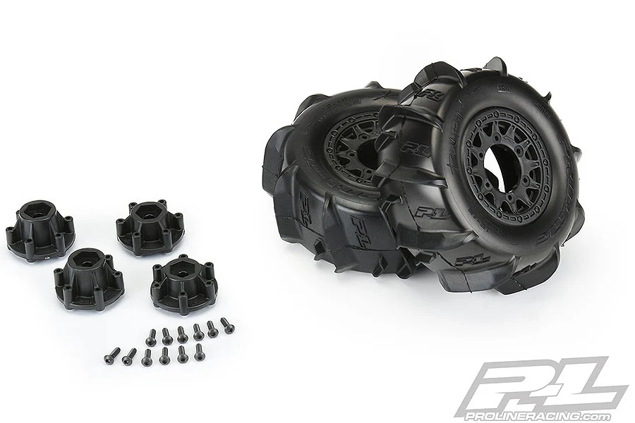 Proline Pneus Dumont Paddle SC 2.2/3.0 + Jantes Raid 6x30 (x2) 10185-10 - Image 3