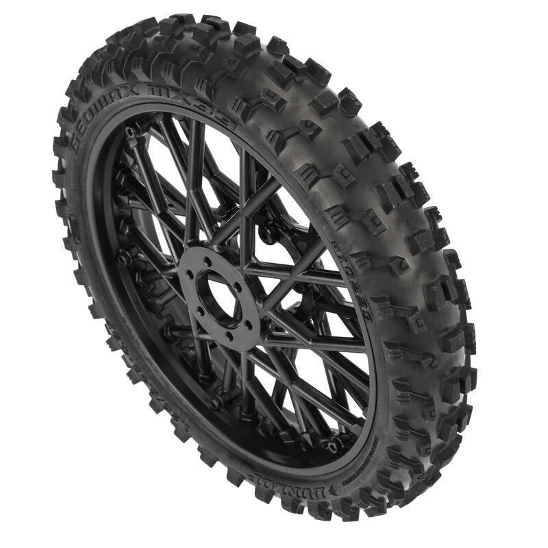 Proline Pneus Dunlop Geomax MX33 CR4 + Jante Avant Noir PROMOTO-MX PRO1022910 - Image 3