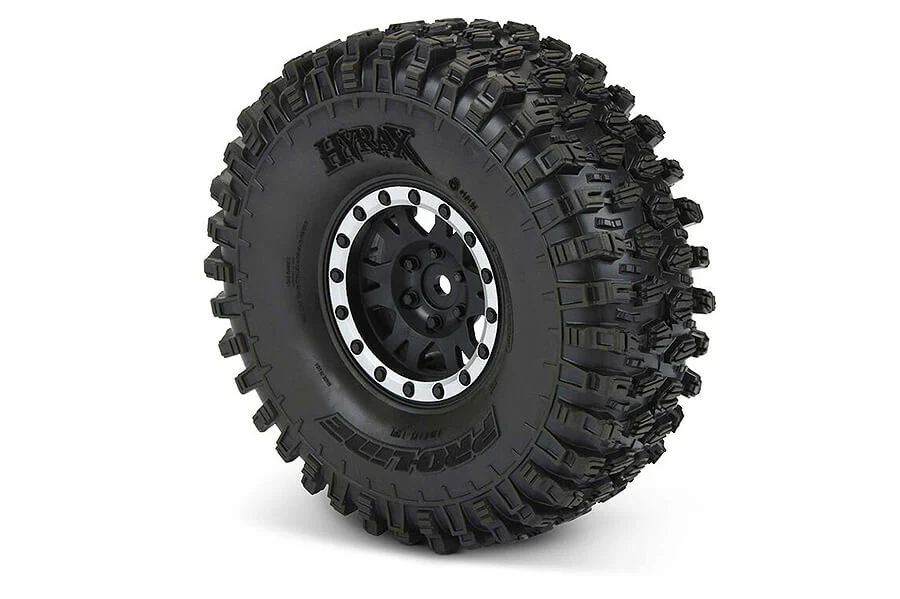 Proline Pneus Hyrax 1.9 Predator + Jantes Impulse Black/Silver (x2) 10128-12 - Image 5
