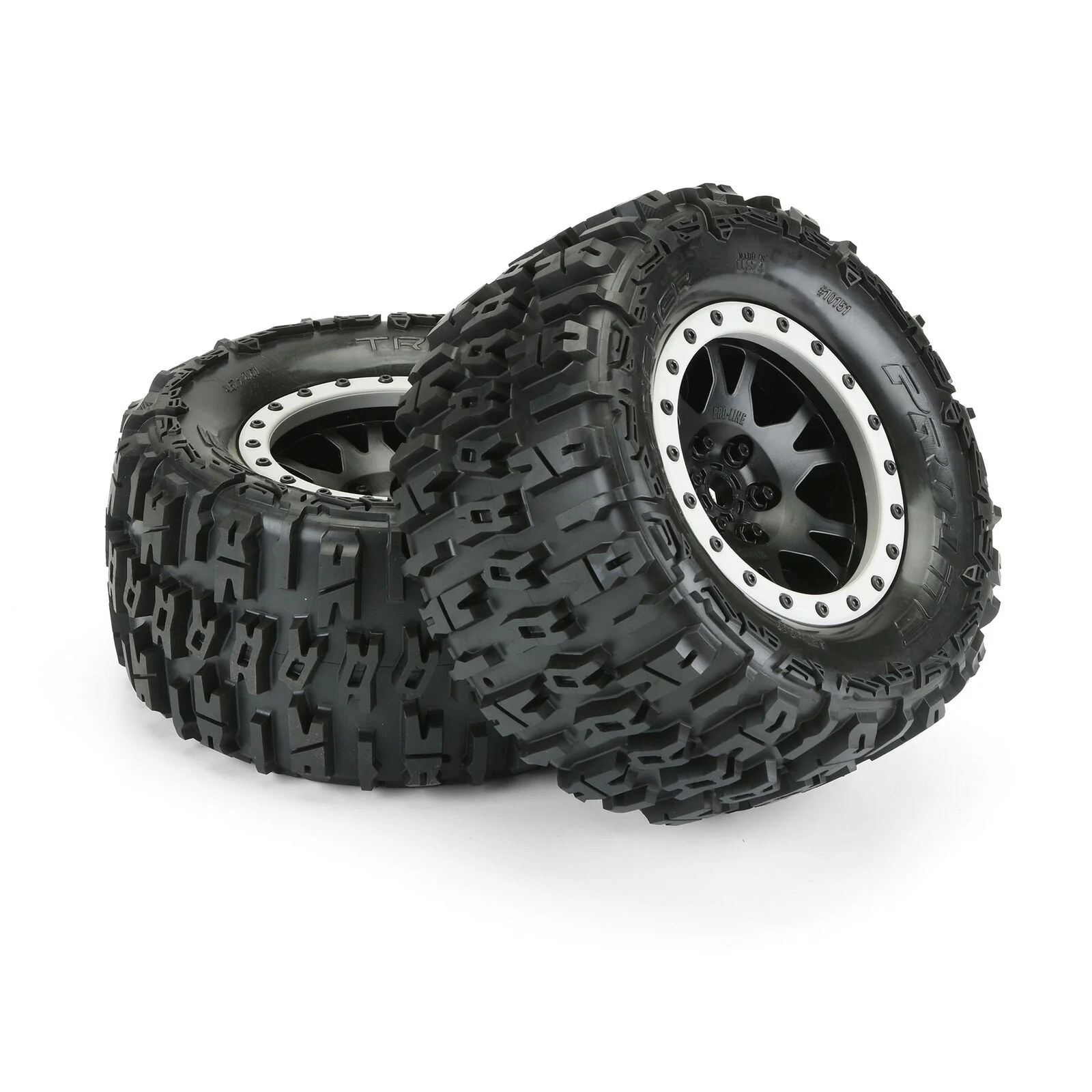 Proline Pneus Trencher X-Maxx + Jantes Pro-Loc (x2) 10151-13 - Image 3