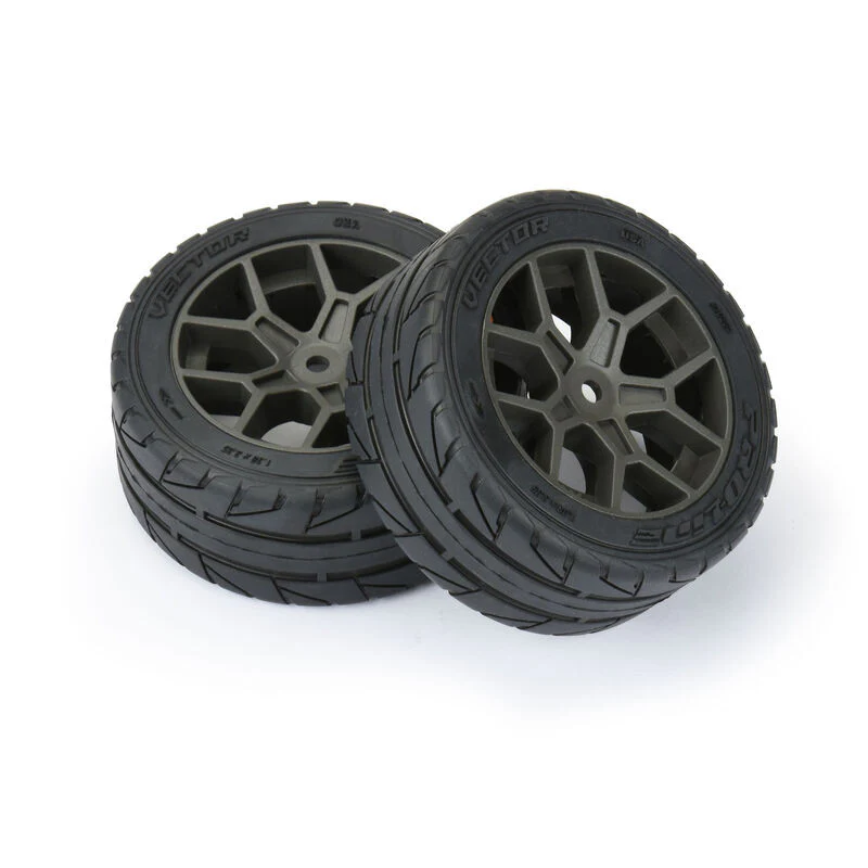 Proline Pneus Vector S3 2.4 + Jantes grise 14 mm (x2) 10204-10 - Image 3