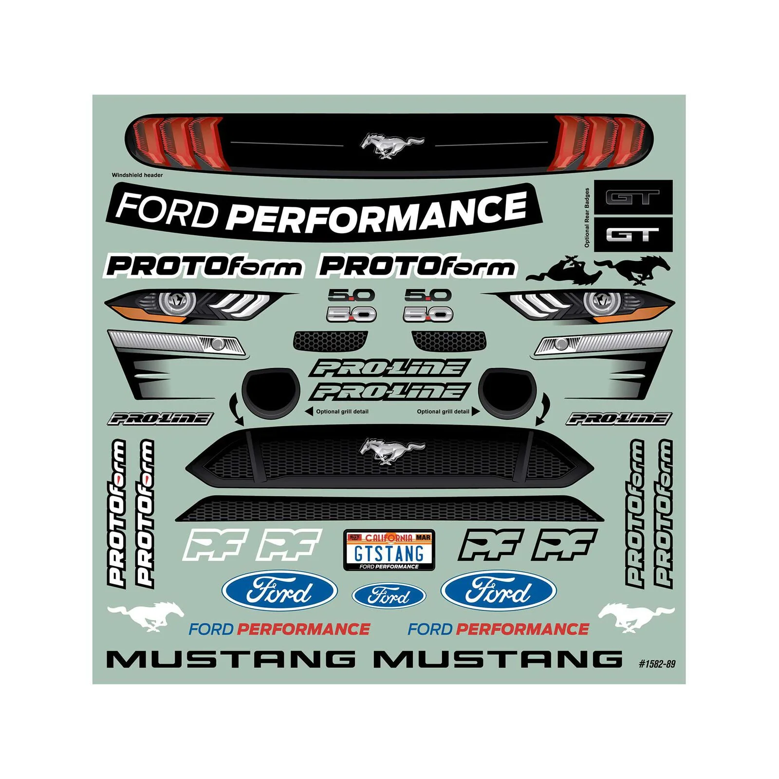 ProtoForm Carrosserie Ford Mustang Vendetta 1582-00 - Image 8