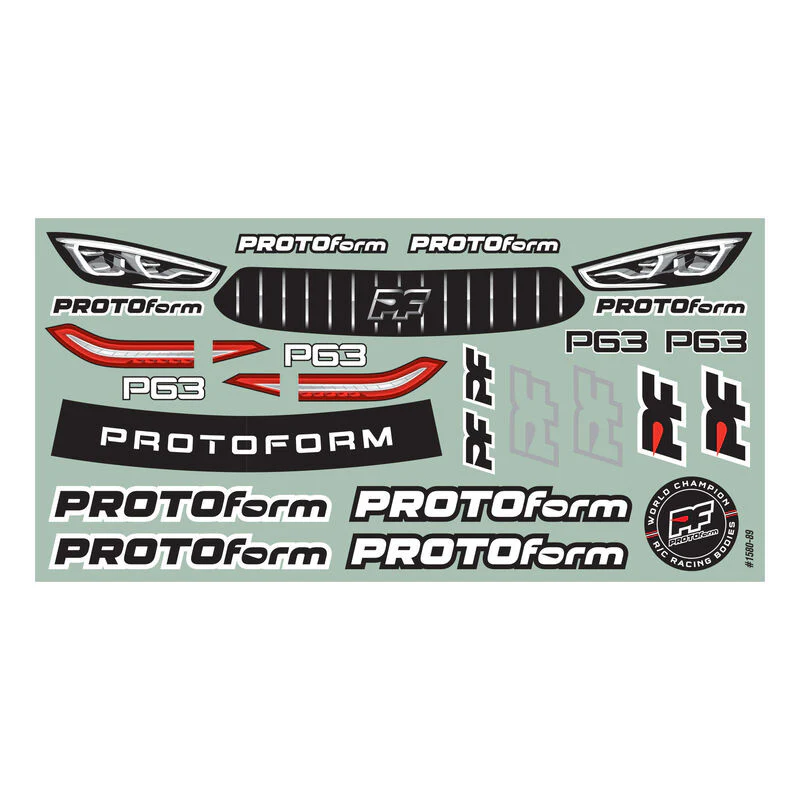 ProtoForm Carrosserie P63 PRO-Lite 1580-20 - Image 6