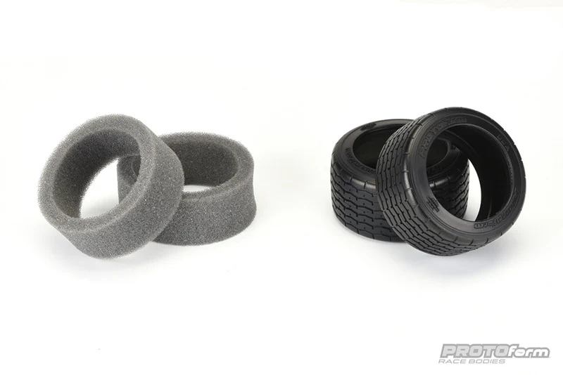 ProtoForm Pneus + jantes Noir Piste type VTA avant 26mm (x2) 10140-18 - Image 3