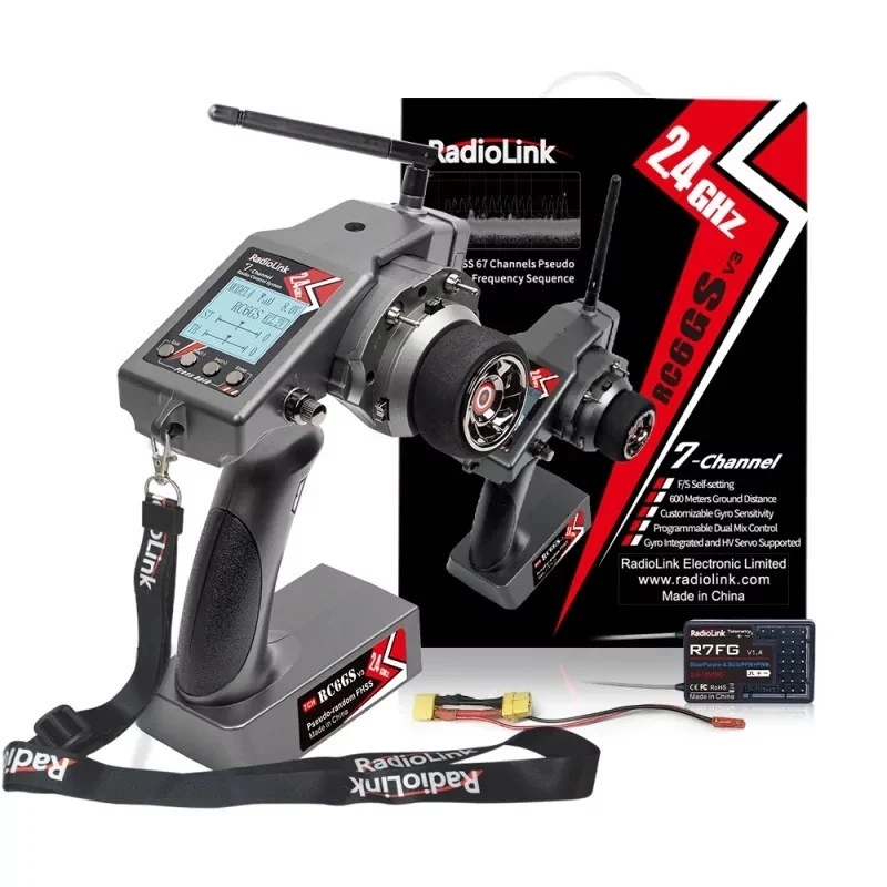 Radiolink Radio RC6GS V3 2.4Ghz 7 voies + R7FG RDL-RC6GS-V3-SET - Image 2