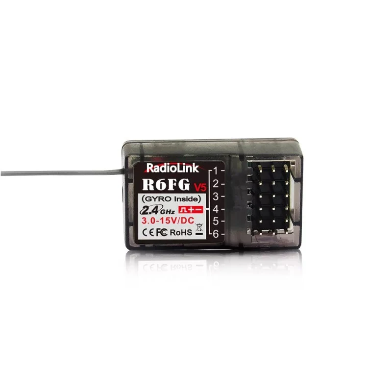 Radiolink Récepteur 6 voies avec Gyroscope Intégrée RDL-0-R6FG