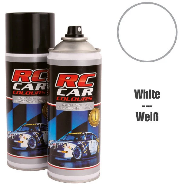 RC Car Colours Peinture Blanc 400ml RCC710L
