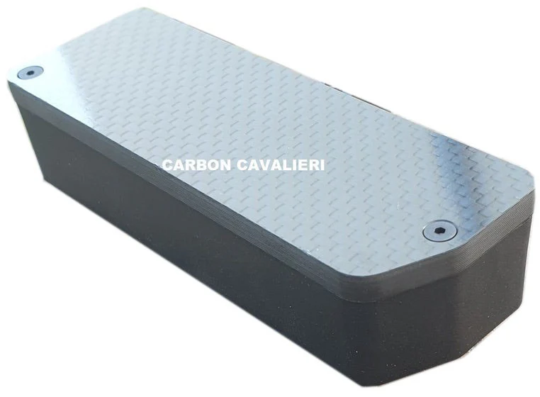 RC CARBON CAVALIERI Capot Boitier Lipo Carbone Team Associated RC8B3.2 4001