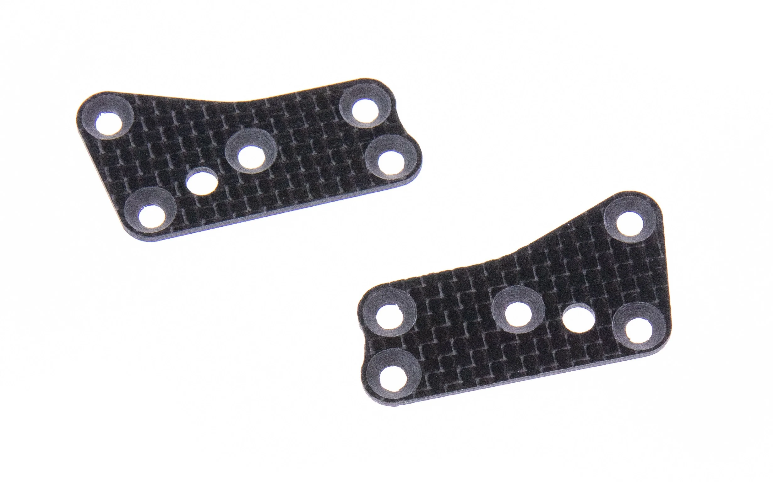 RC CARBON CAVALIERI Renforts de Triangles Supérieurs 1.5mm (x2) Team Associated RC8B3.2 K4005