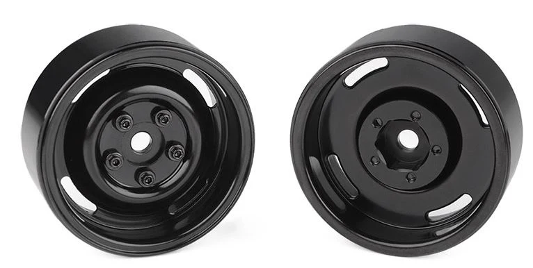 RC4WD Jantes 1.9 Landies Vintage Métal Beadlock Noir (x4) Z-W0136 - Image 3