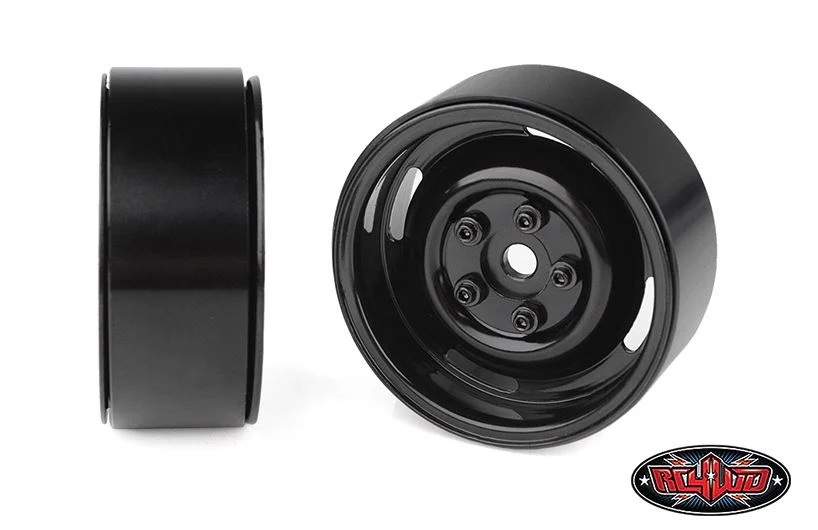 RC4WD Jantes 1.9 Landies Vintage Métal Beadlock Noir (x4) Z-W0136 - Image 4
