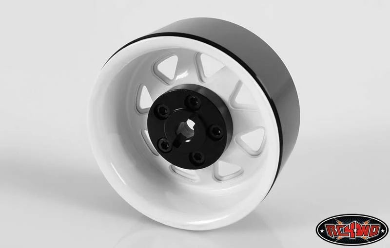 RC4WD Jantes 1.9 Beadlock Lug Wagon Blanche (x4) Z-W0127 - Image 3