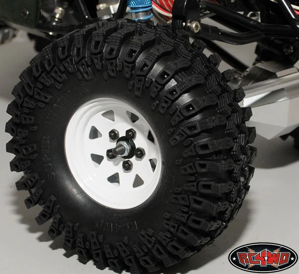RC4WD Jantes 1.9 Beadlock Lug Wagon Blanche (x4) Z-W0127 - Image 6