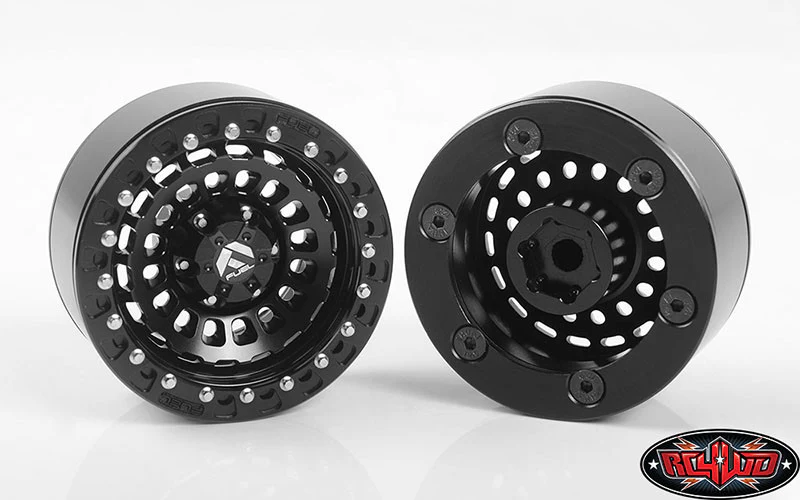 RC4WD Jantes 1.9 Beadlock Zephyr Noir (x4) Z-W0294 - Image 3