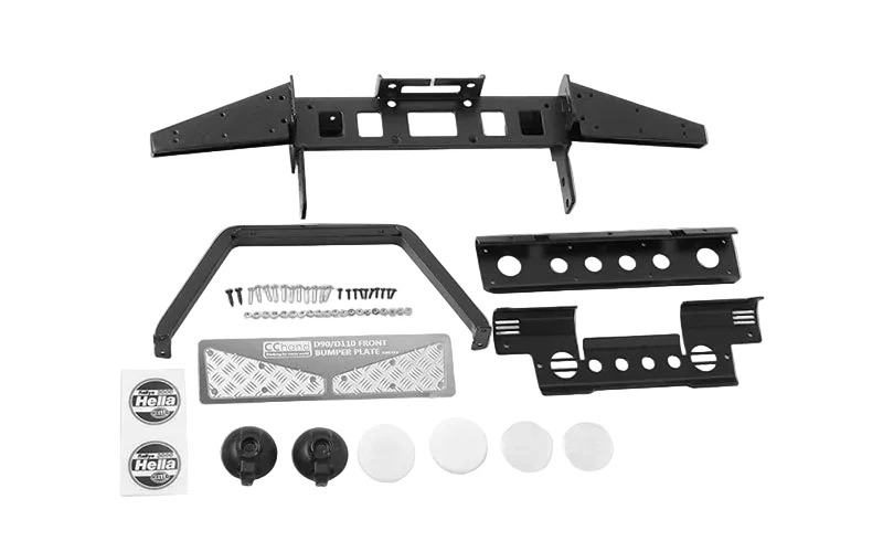 RC4WD Pare-chocs avant métal avec stinger VVV-C0286