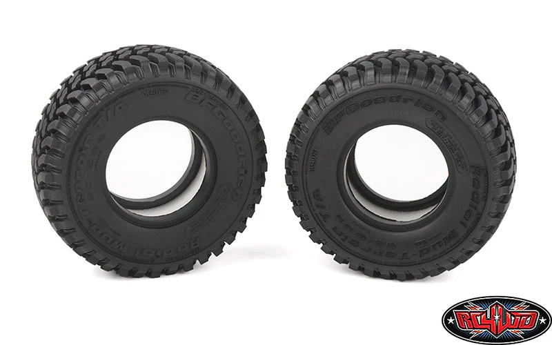 RC4WD Pneus BFGoodrich Mud Terrain KM 1.9 (x2) Z-T0225 - Image 2