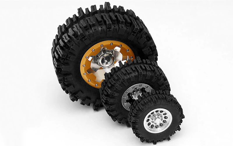 RC4WD Pneus Mud Slingers Monster Size 40 Series 3.8 (x2) Z-T0016 - Image 6
