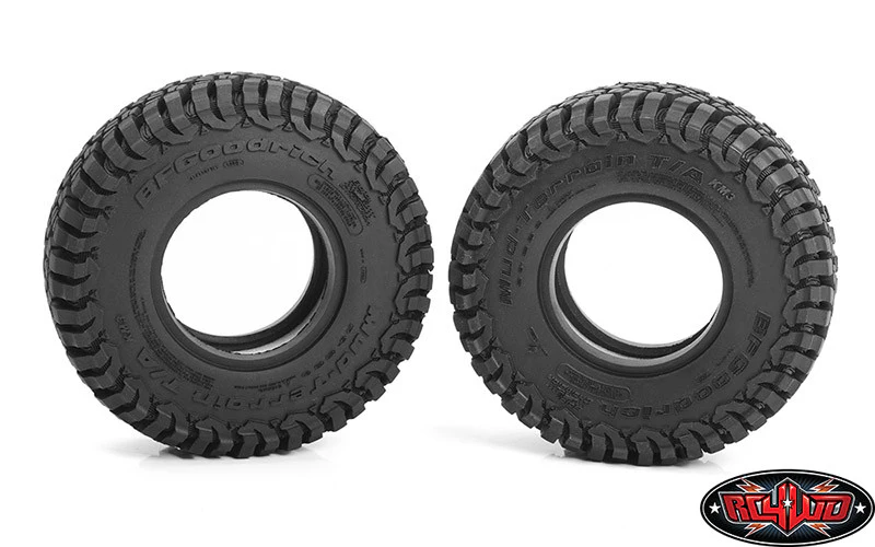 RC4WD Pneus Scale BFGoodrich Mud Terrain T/A KM3 1.9 (x2) Z-T0192 - Image 2