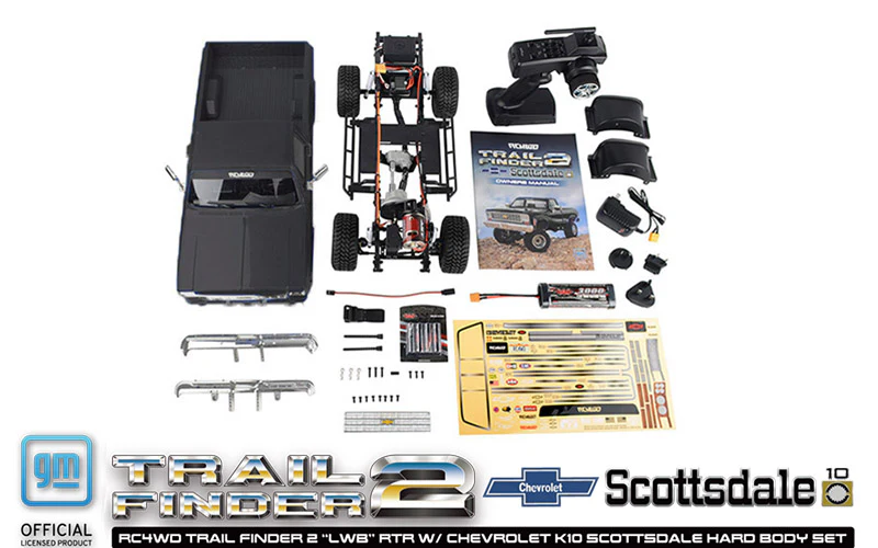 RC4WD Scale Trail Finder 2 Chevrolet K10 Scottsdale RTR - Image 21