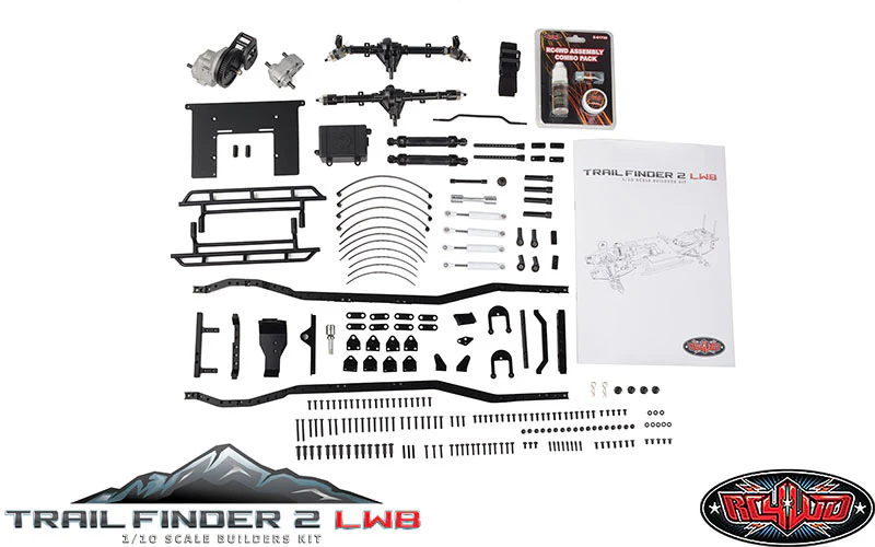RC4WD Scale Trail Finder 2 LWB Builder KIT Z-K0065 - Image 7