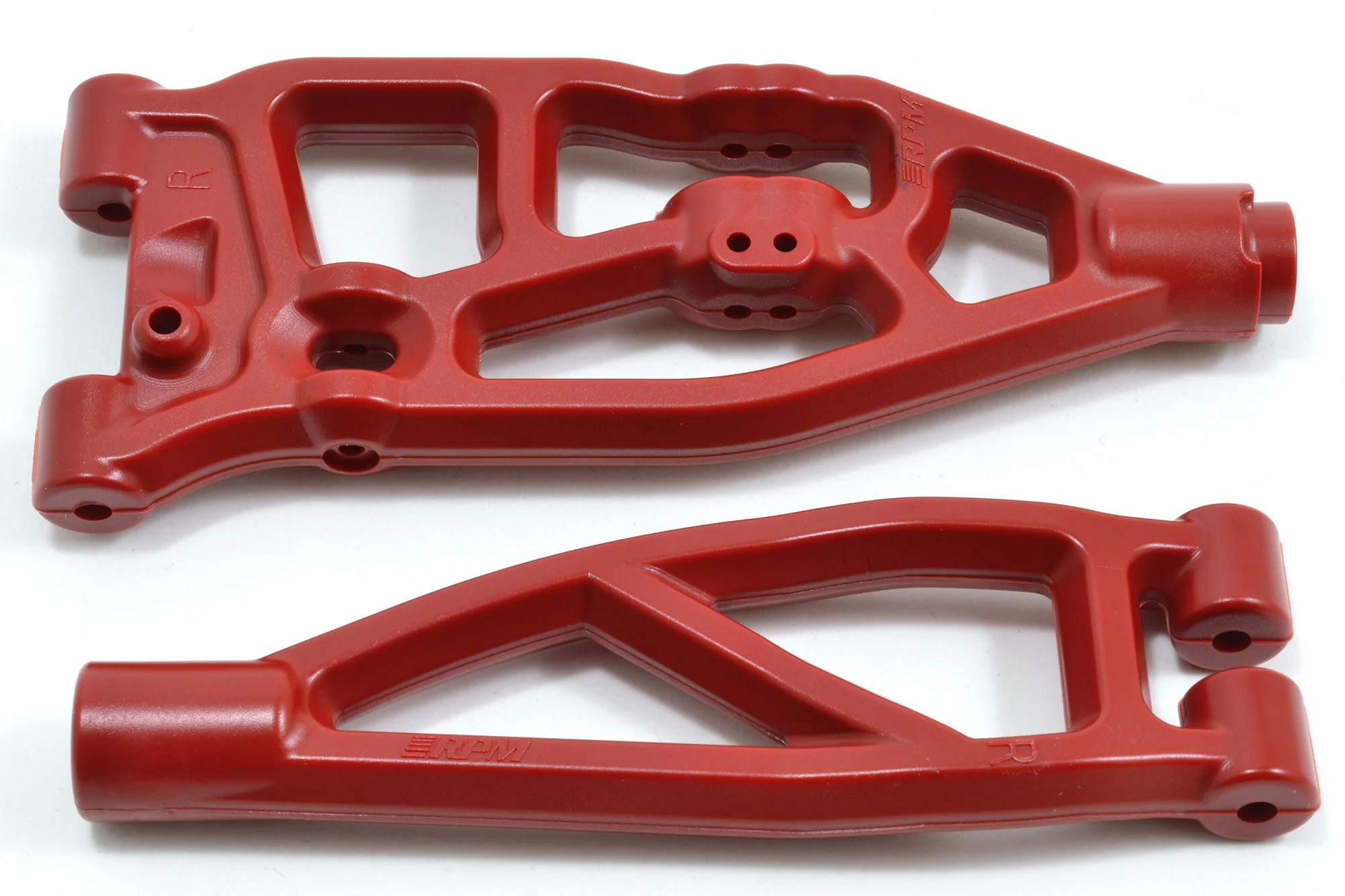 RPM Triangles avant Droit Rouge Arrma 6S (x2) 81609