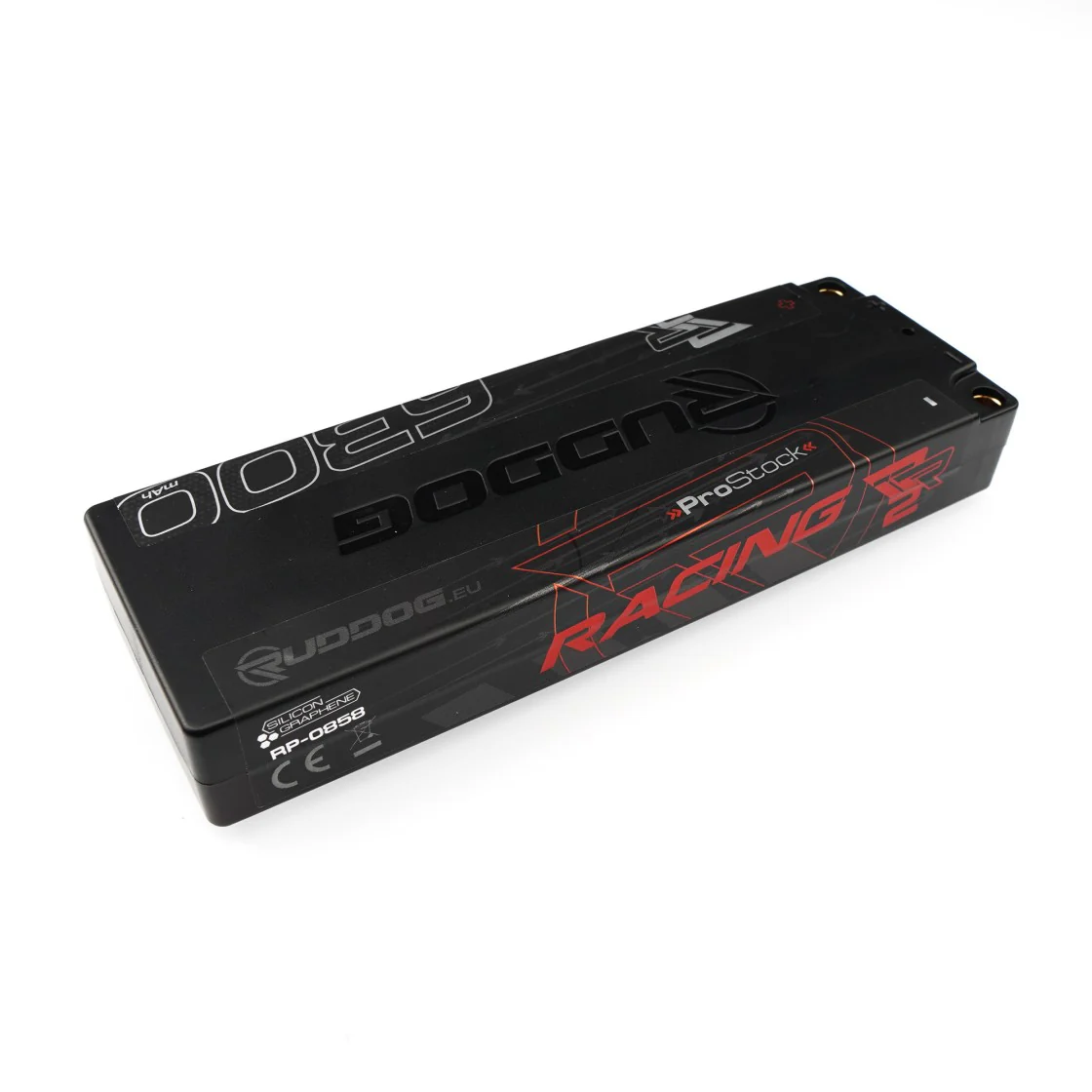 Ruddog Racing Accu Lipo RR2 2S 6300mah 7.6v HV 150C LCG RP-0858 - Image 2