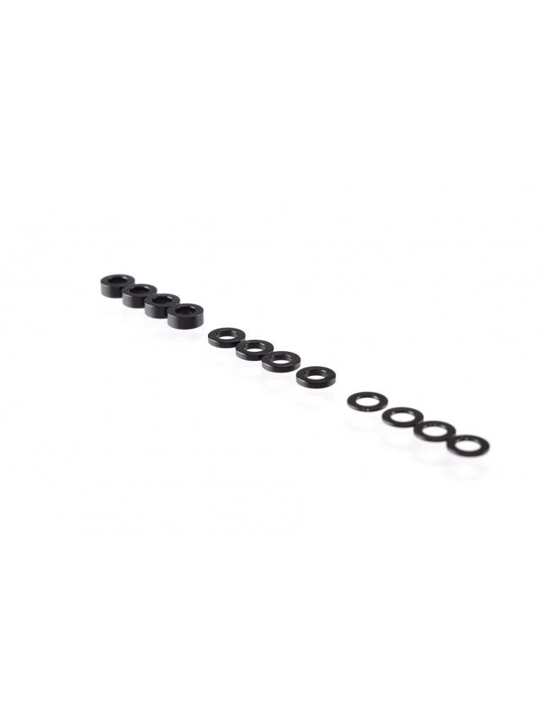 Ruddog Set de Rondelles 3mm (0.5mm/1.0mm/2.0mm) RP-0110