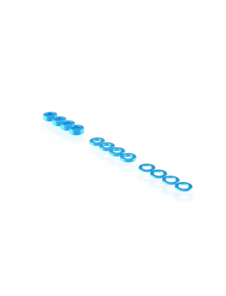 Ruddog Set de Rondelles 3mm (0.5mm/1.0mm/2.0mm) RP-0110 - Image 2