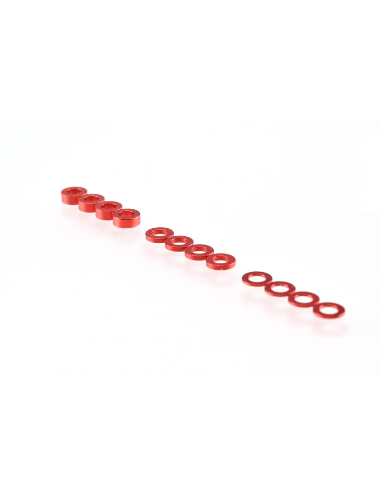 Ruddog Set de Rondelles 3mm (0.5mm/1.0mm/2.0mm) RP-0110 - Image 4