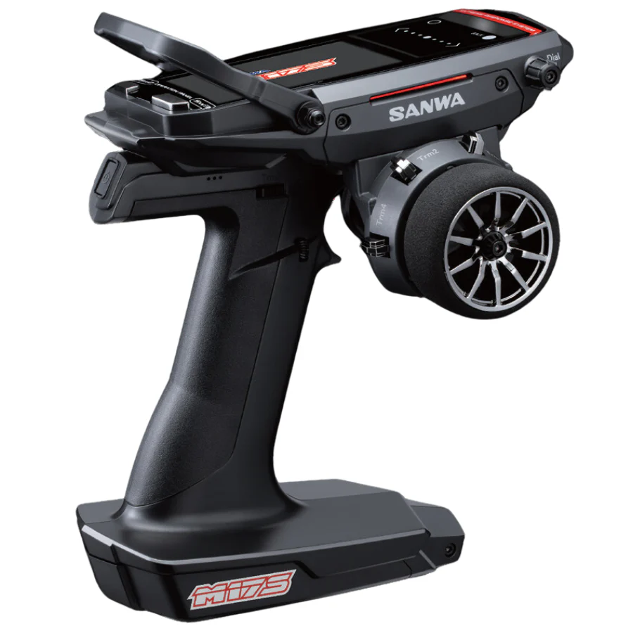 Sanwa Radio M17S + RX493i + Lipo + Valise Koswork Alu - Image 2