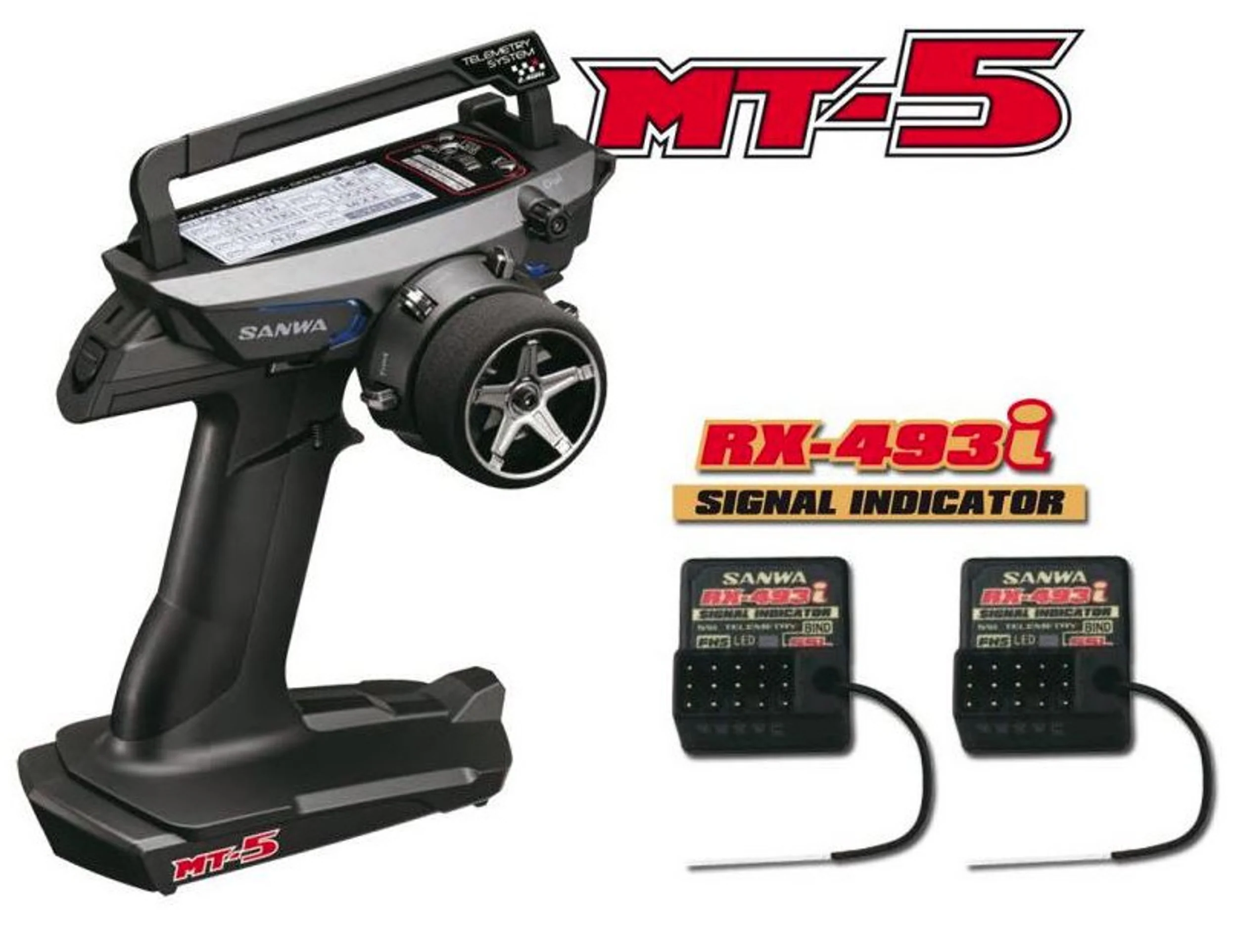 Sanwa Radio MT-5 + 2x RX-493i - Image 2