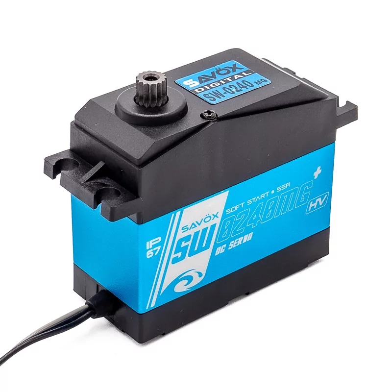 Savox Mega Servo SW-0240MG+ 35kg 0.15s Métal SX-SW-0240MG+ - Image 2