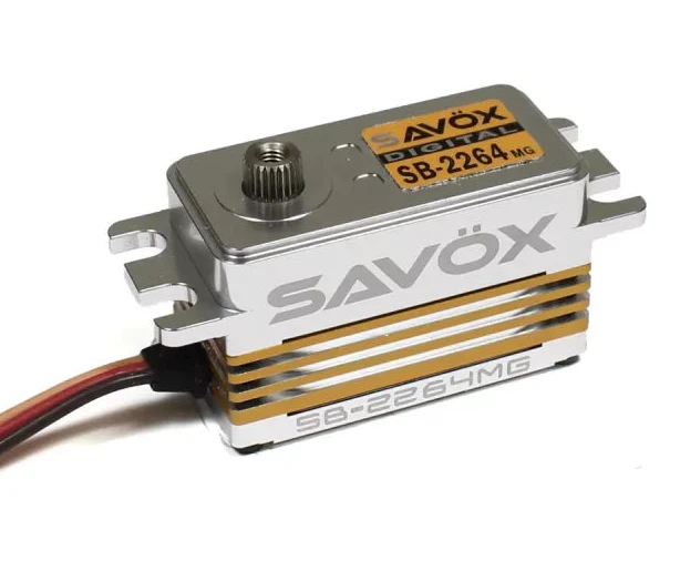 Savox Servo Brushless Low Profile SB-2264MG HV 15kg 0.09s SX-SB-2264MG