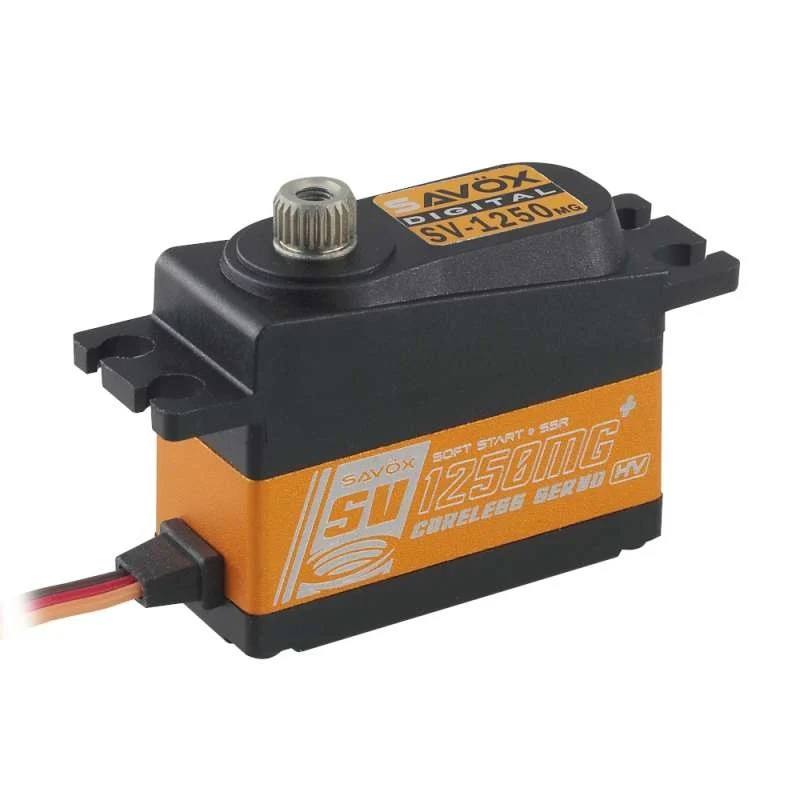 Savox Servo Low profile SV-1254MG+ 18kg 0.075s 8.4V Métal