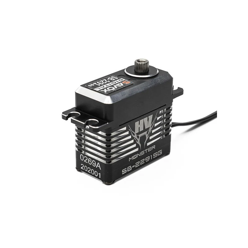 Savox Servo SB-2291SG "Black Edition" 18kg 0.050s 7.4V Métal - Image 2