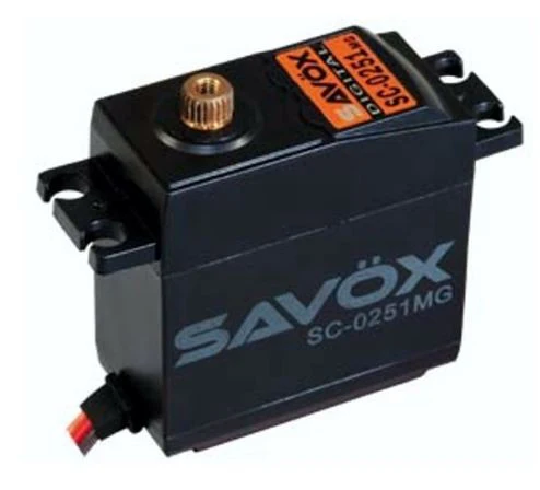 Savox Servo SC-0251MG+ 16kg 0.18s Métal