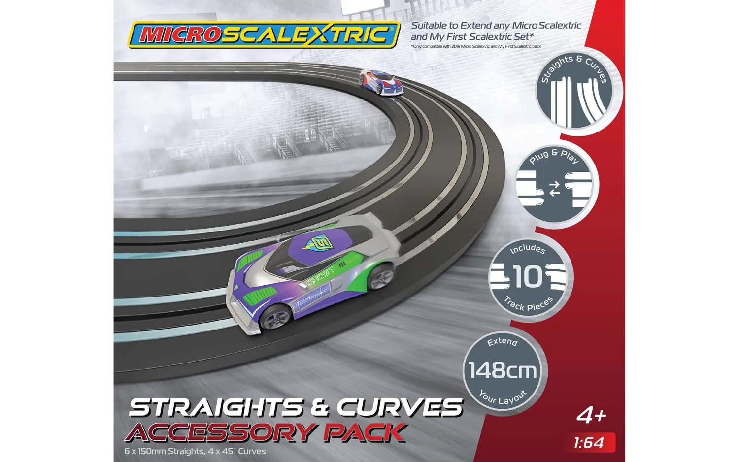 Scalextric Extension Virage Circuit Micro G8045 - Image 2