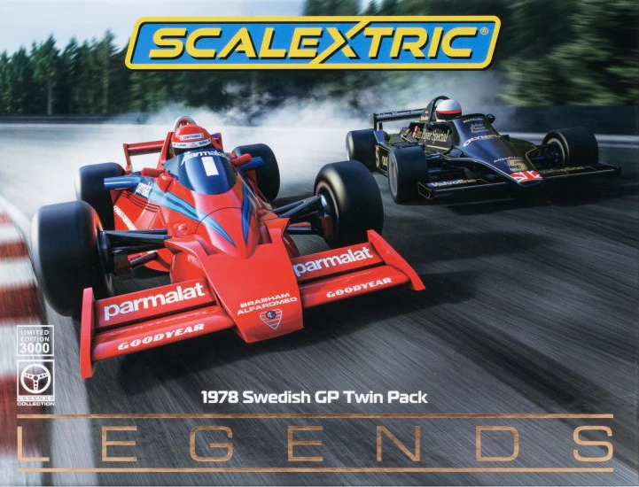 Scalextric Pack double Grand Prix de Suède 1978 C4392A - Image 2