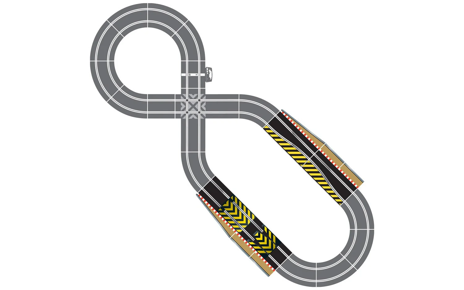Scalextric Pack Extension 2 Tremplin + Voie Rétrécie C8511 - Image 6