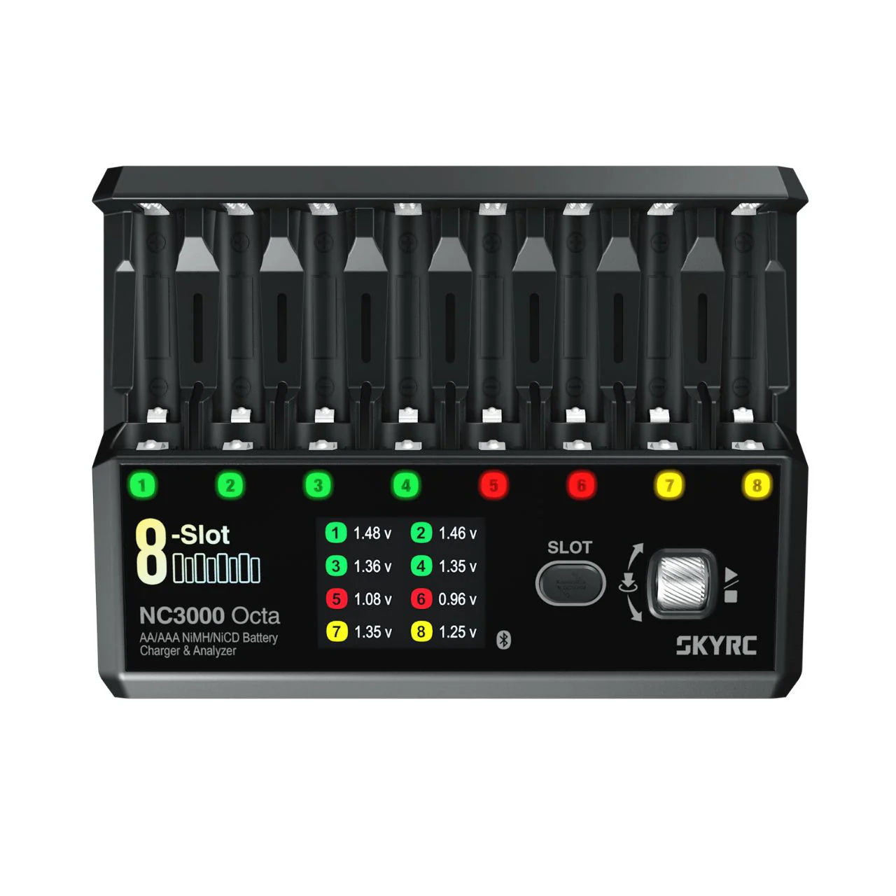 SkyRC Chargeur NC3000 Octa 8xAA/AAA SK100228-01
