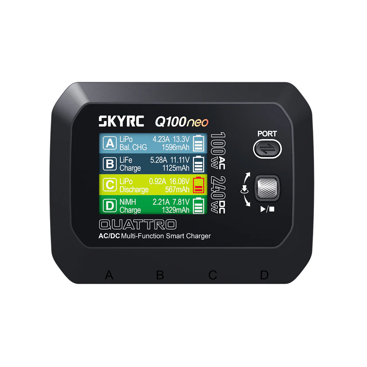 SkyRc Chargeur Q100 Neo 4S 100W AC 100223-01 - Image 2