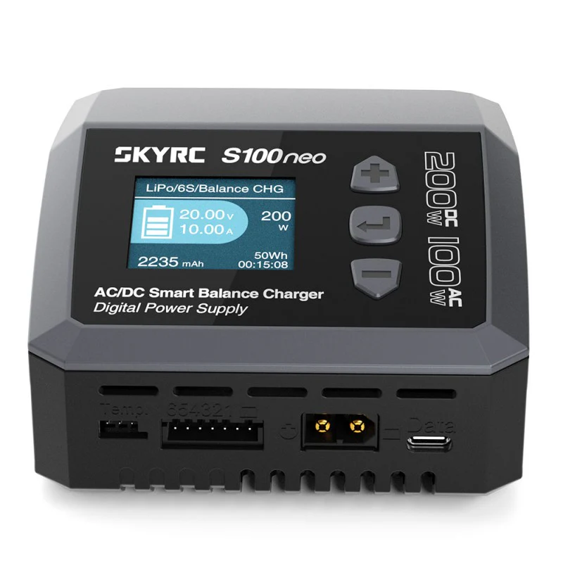 SkyRc Chargeur S100 neo (1-6S) 100W AC/DC SKY100202 - Image 2