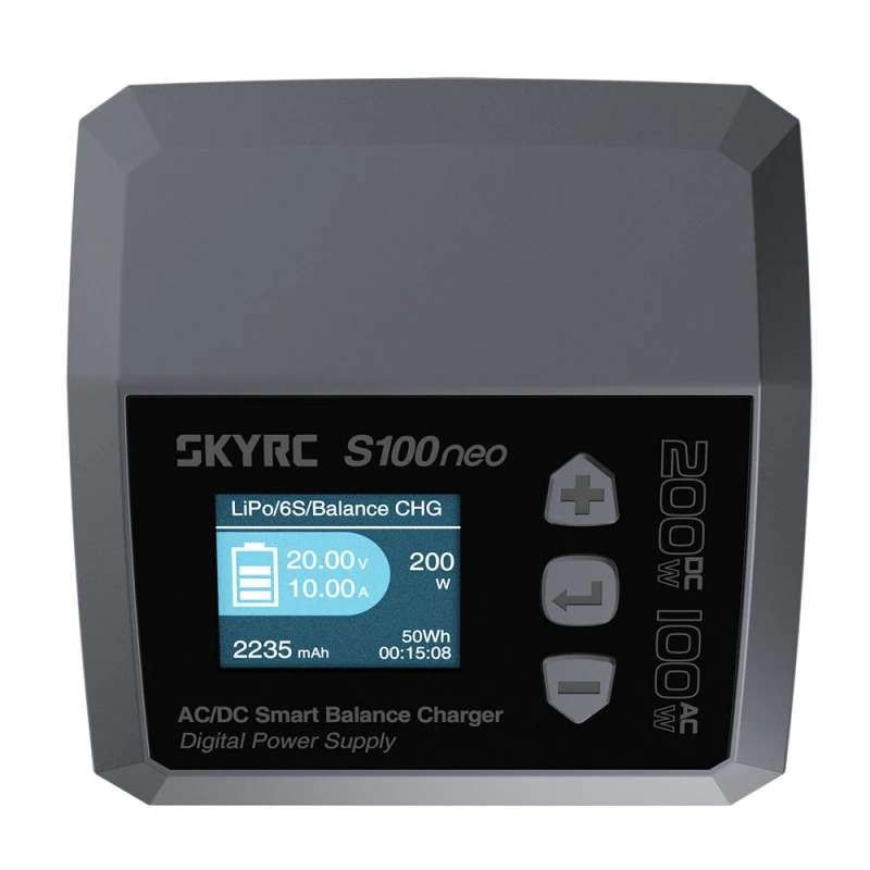 SkyRc Chargeur S100 neo (1-6S) 100W AC/DC SKY100202 - Image 3
