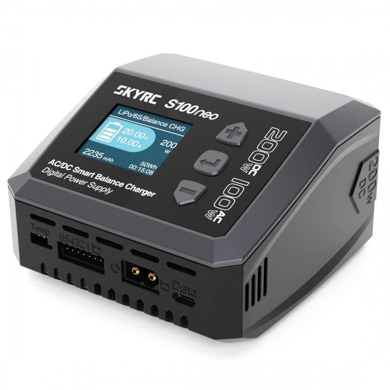 SkyRc Chargeur S100 neo (1-6S) 100W AC/DC SKY100202 - Image 4