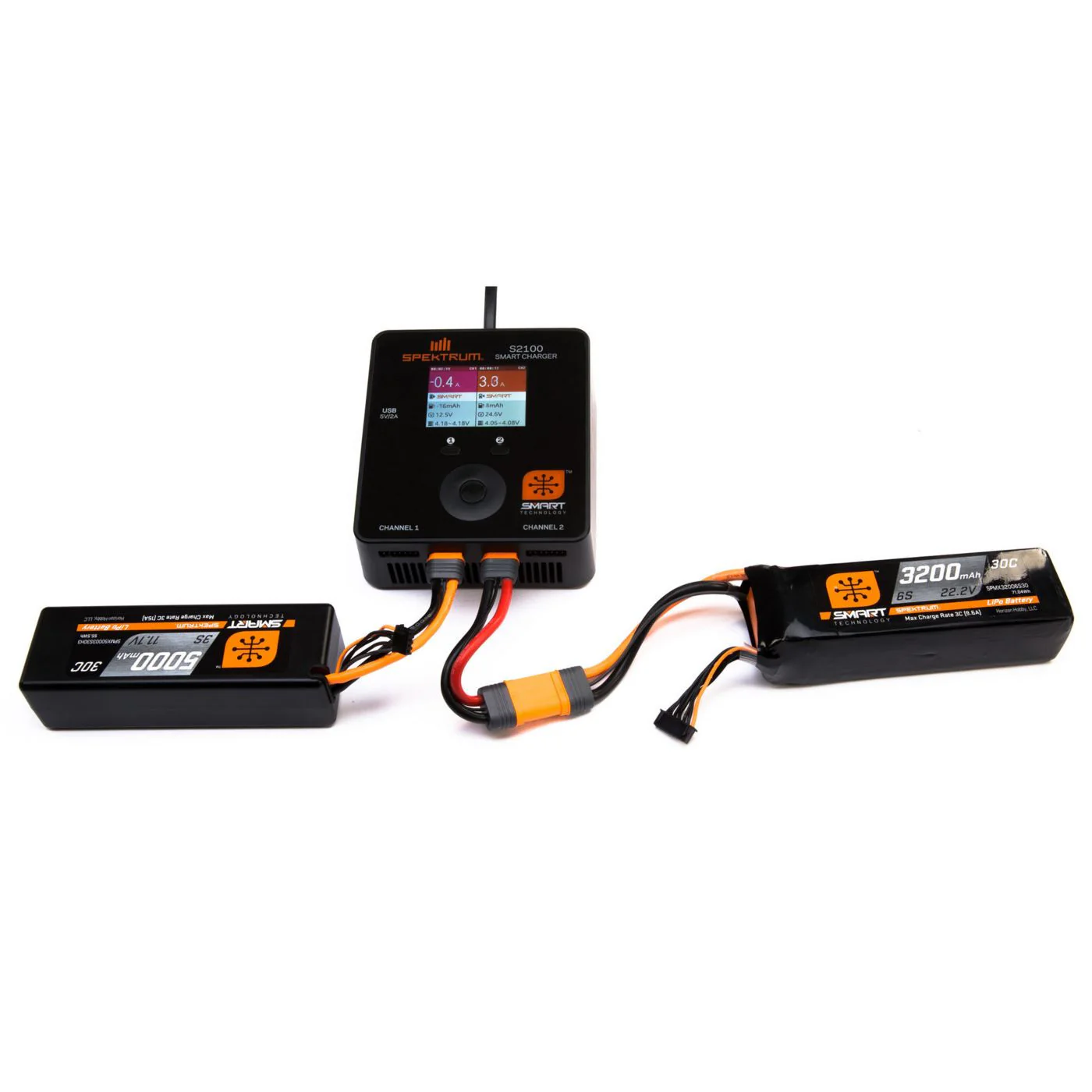 Spektrum Accu lipo Smart 11.1v 2200mah 30C IC3 - Image 2