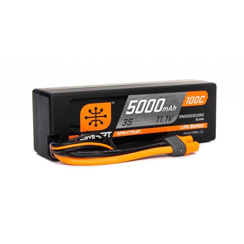 Spektrum Accu lipo Smart 11.1v 5000mah 100C IC3