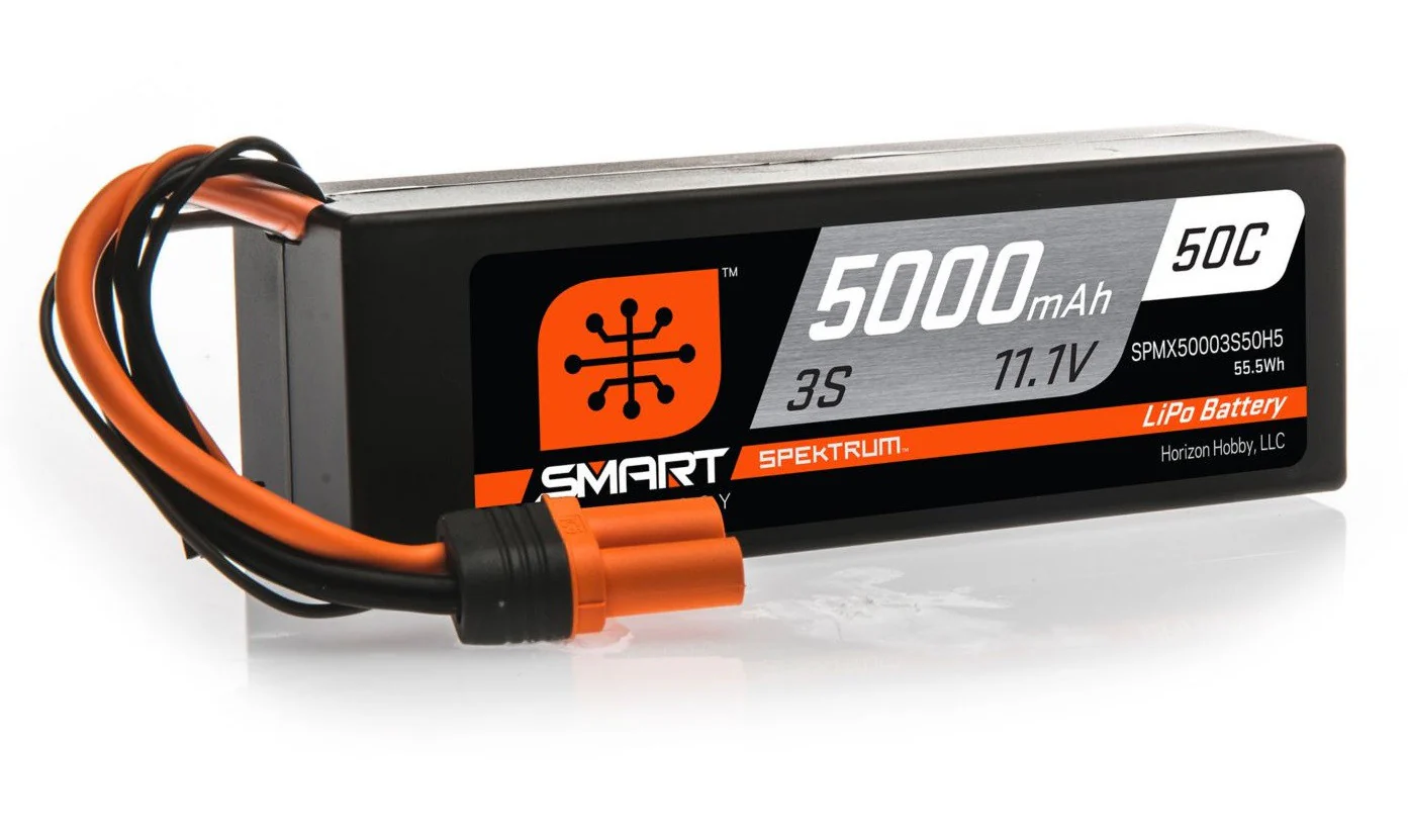Spektrum Accu lipo Smart 11.1v 5000mah 50C IC3